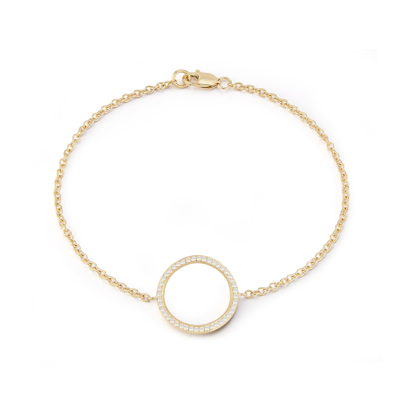 Spiralli Diamond Chain Bracelet