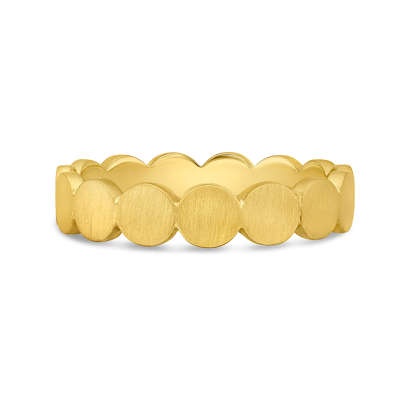 Disco Dots Small Gold Ring