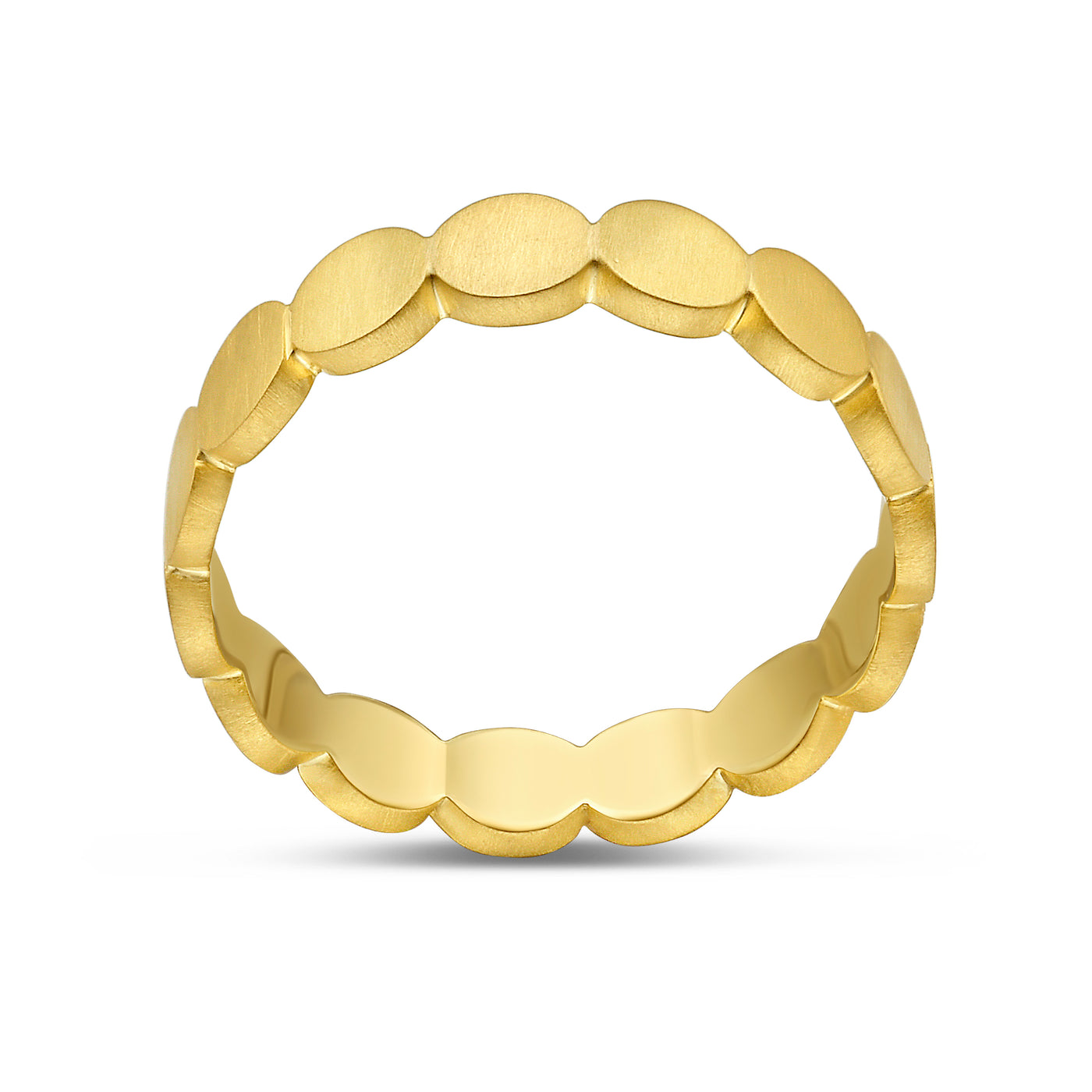 Disco Dots Small Gold Ring