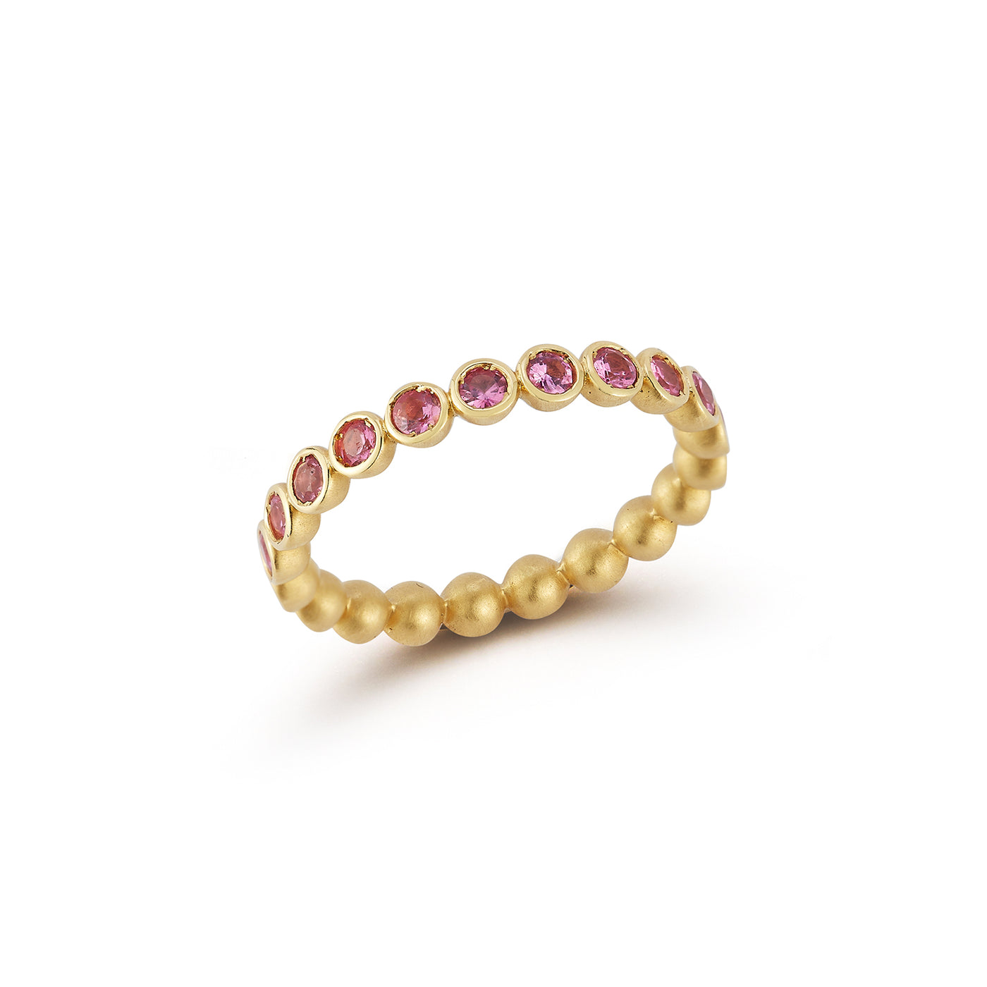 Whirl Small Spinel Eternity Band