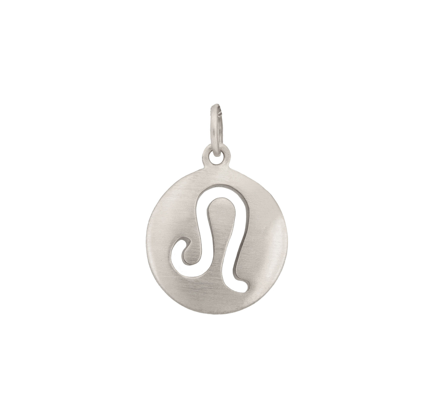 Carelle Leo Zodiac Charm Necklace in Sterling Silver