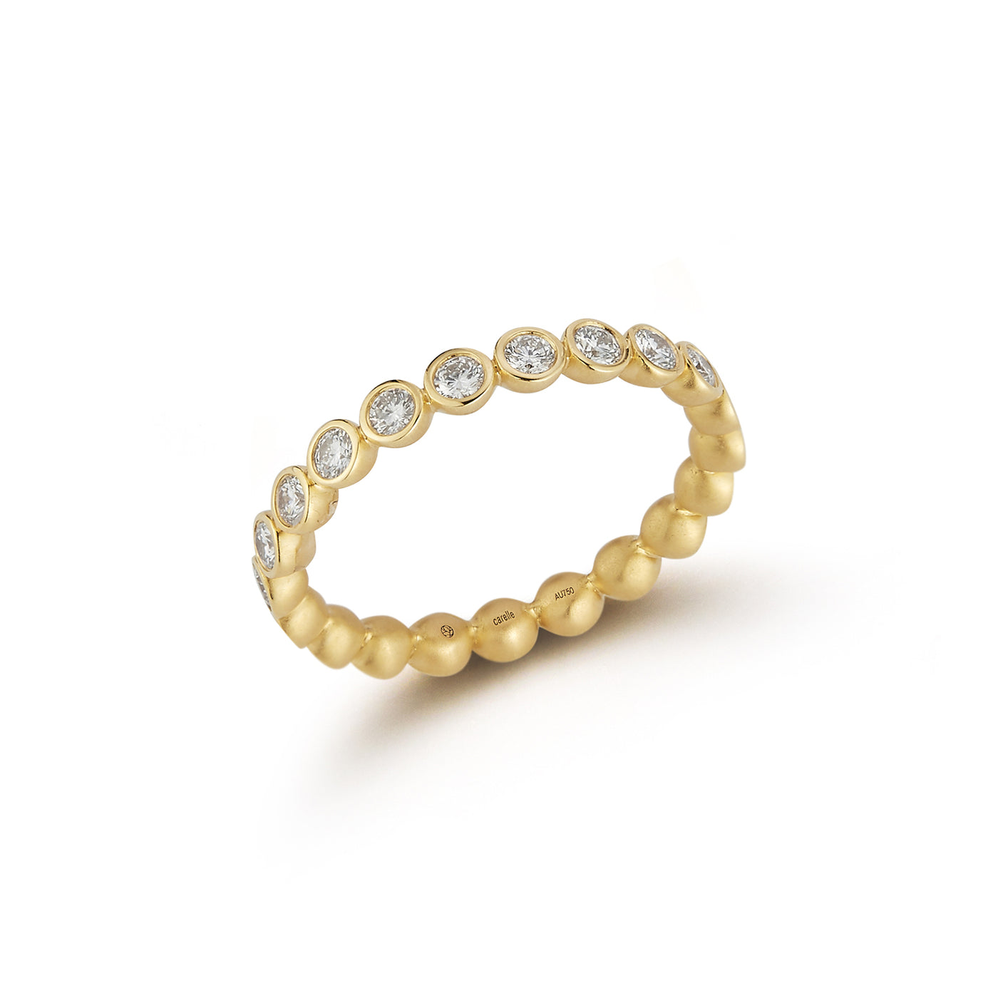 Whirl Small Diamond Eternity Band