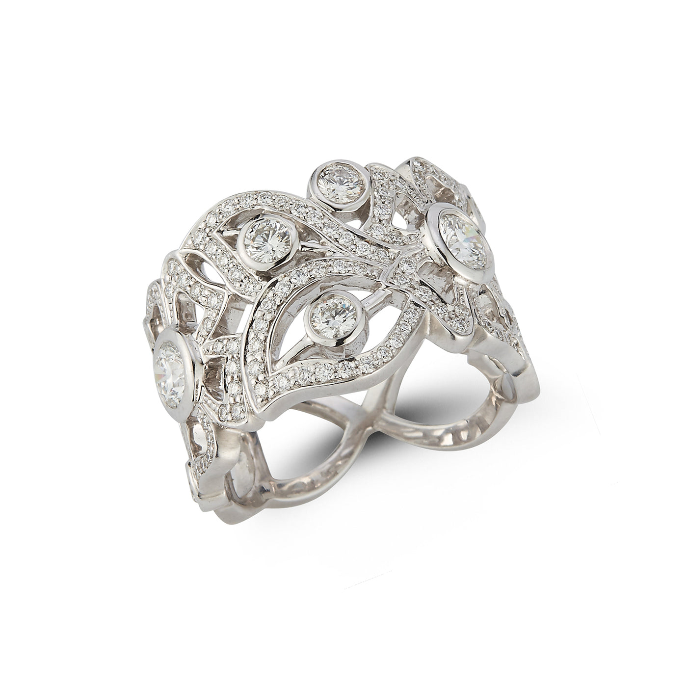 Florette Pave Diamond Band