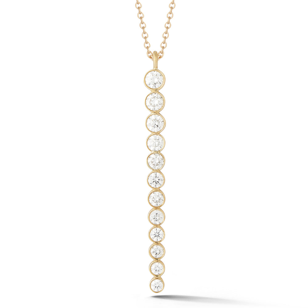 Moderne Diamond Needle Pendant