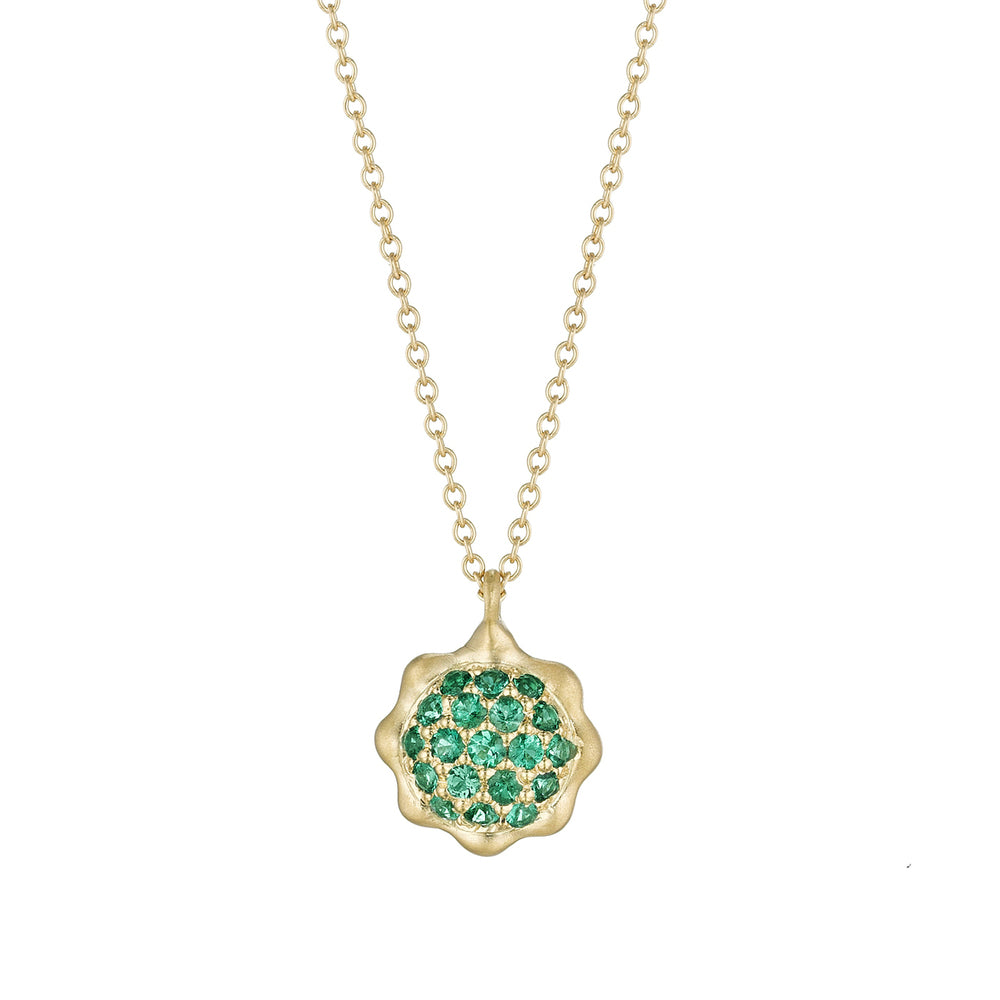 Emerald May Birthstone Pendant