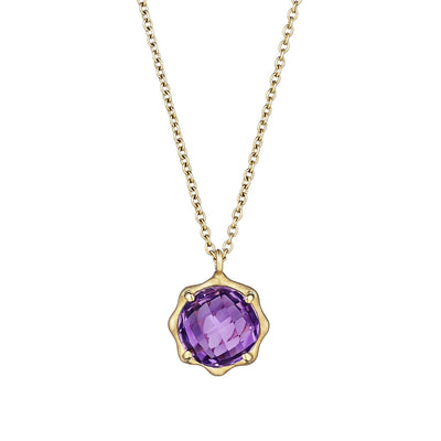 Amethyst February Birthstone Pendant