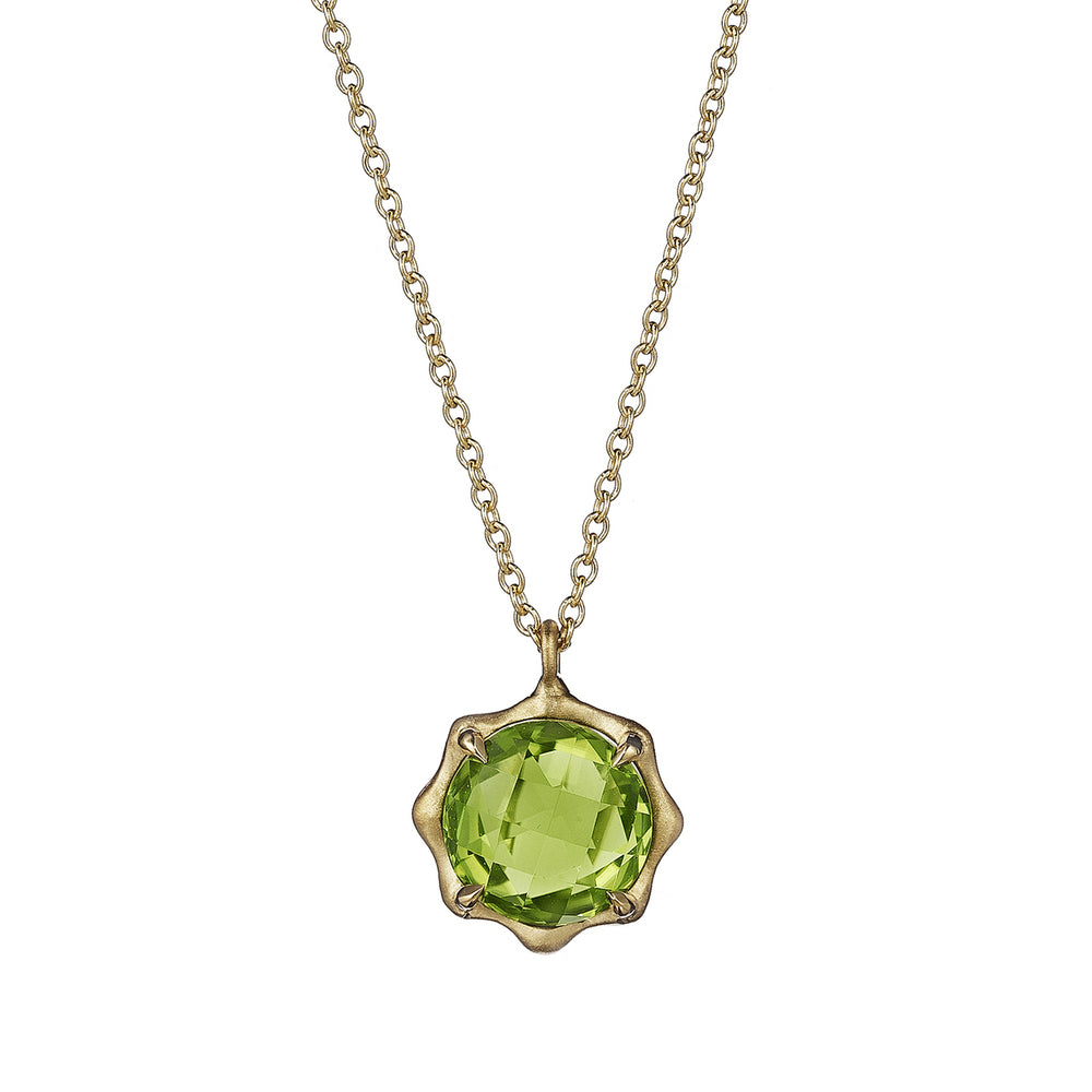 Peridot August Birthstone Pendant