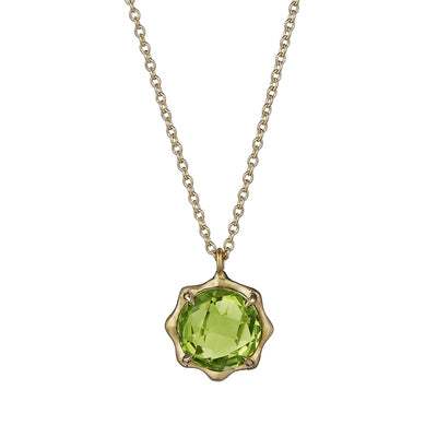 Peridot August Birthstone Pendant