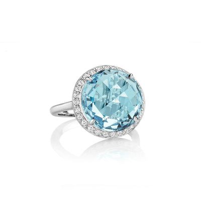 Carey Blue Topaz Ring
