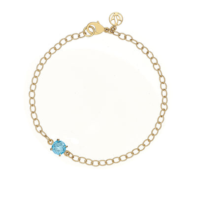 Blue Topaz Signature Bracelet