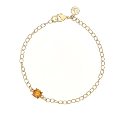 Orange Citrine Signature Bracelet