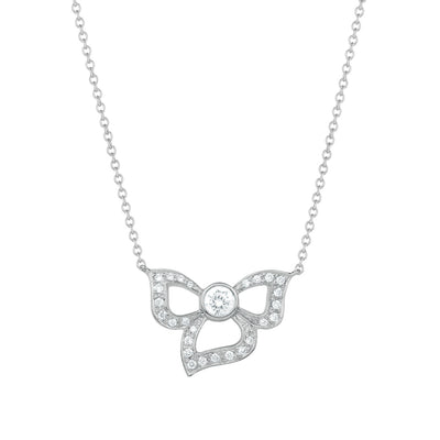 Florette Pave Diamond Pendant