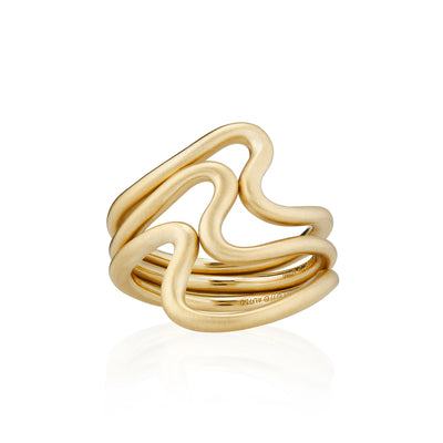 Brushstroke N° 11 Ring Set