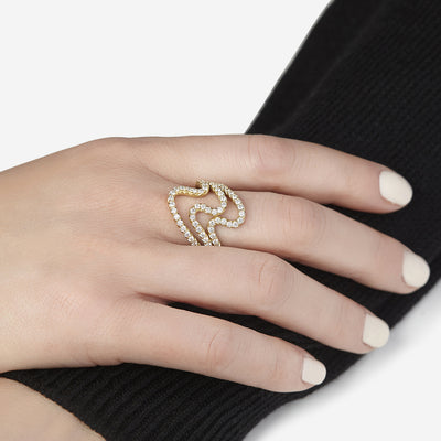 Brushstroke N° 22 Ring Set