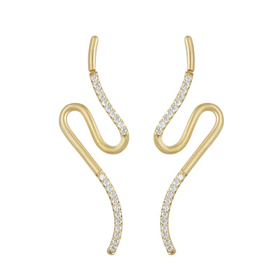 Brushstroke N° 52 Earrings 