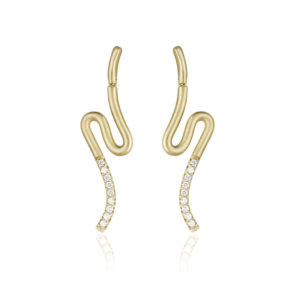 Brushstroke N° 51 Earrings 