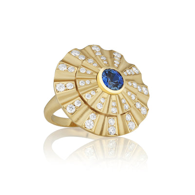 Soleil Sapphire Ring