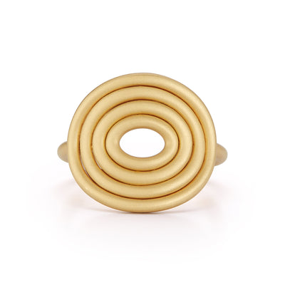 Spiralli Gold Ring