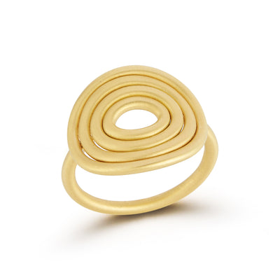 Spiralli Gold Ring