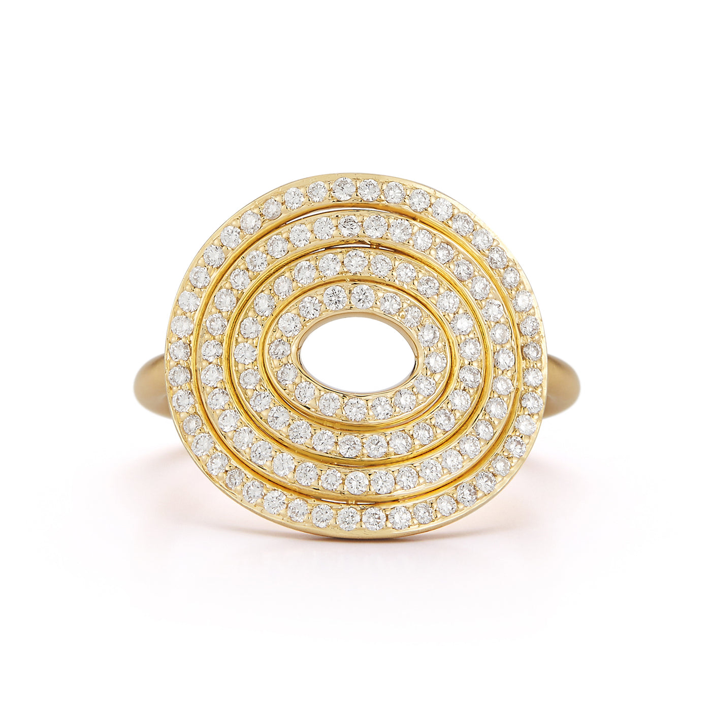 Spiralli Diamond Ring