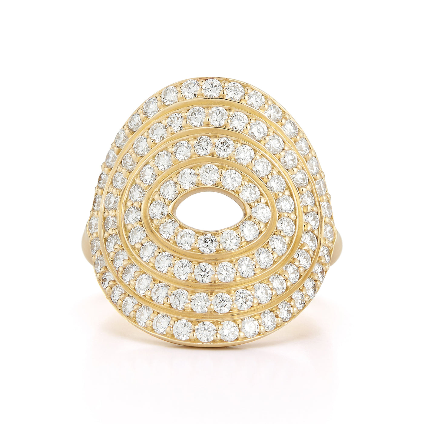 Spiralli Jumbo Diamond Ring