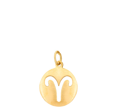 Carelle Aries Zodiac Charm Necklace