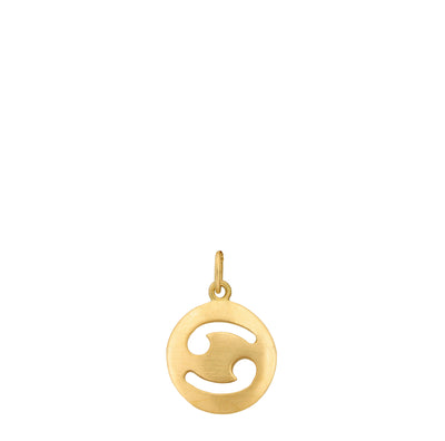 Carelle Cancer Zodiac Charm Necklace