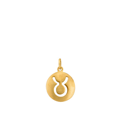 Carelle Taurus Zodiac Charm Necklace