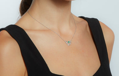 Florette Emerald Pendant