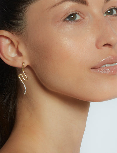 Brushstroke N° 51 Earrings